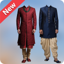 Men Sherwani Photo Suit Editor Icon