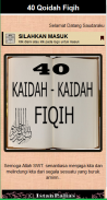 40 Kaidah Ushul Fiqih screenshot 1