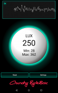 Luxmeter - Belichtungsmesser screenshot 2