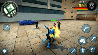 Blue Ninja : Superhero Game screenshot 1
