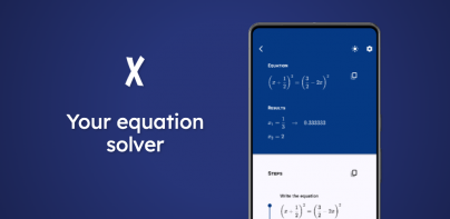 Solve equations