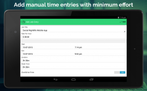 Work Hours Tracking & Billing screenshot 1