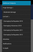 Earthquakes RSS Report screenshot 8