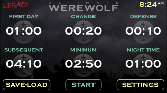 Ultimate Werewolf Timer screenshot 0