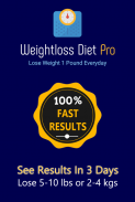 Weight Loss Diet Pro - Lose 1 lbs or 1/2 kg Today screenshot 3