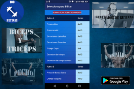 100 Rutinas para GYM PRO screenshot 4
