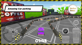 Extreme Lila Auto Parkplatz screenshot 0