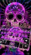 Mandala Sugar Skull Keyboard T screenshot 2