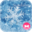 Winter Wallpaper Snowflakes Theme