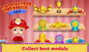 Firefighters Fire Rescue Kids - Fun Games for Kids screenshot 4