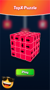 Tapx 3d Puzzle - Tap out cubes screenshot 1