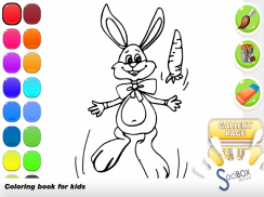 rabbit coloring book screenshot 6