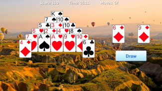 Pyramid Solitaire Pro screenshot 1