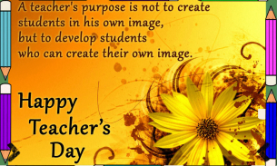 Teachers Day Greetings screenshot 0