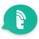 通可瑞 Talkray - 免费群组电话和短信聊天 Icon