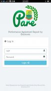 Performance Agreement Report by Electronic (PARE) screenshot 0