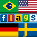 Logo Quiz - Flaggen und Mappen Icon