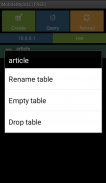 Mobile MySQL Manager (Free) screenshot 4
