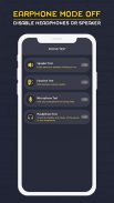 Earphone Mode Off Speaker On screenshot 0