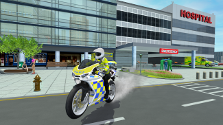 Police Car Driving Motorbike screenshot 6