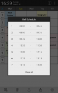 Timetable - planner for school screenshot 2