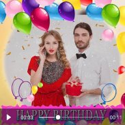 Birthday video maker with photos screenshot 3