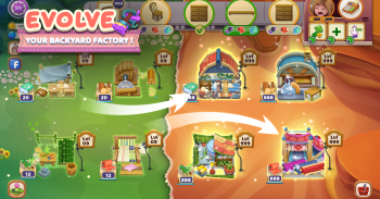 Craftory - Idle Factory & Home Design screenshot 0