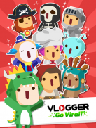 Vlogger Go Viral - Clicker screenshot 11