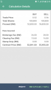 Malaysia Stock Calculator screenshot 0