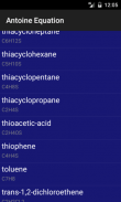 Antoine Equation Lite screenshot 5