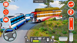 Modern offroad Bus Simulator 2021:New Mountain Bus screenshot 5