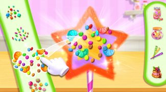 Algodão Candy Shop - Crianças Cooking Jogo screenshot 2