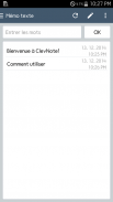 ClevNote - Bloc-notes, Liste de vérification screenshot 4