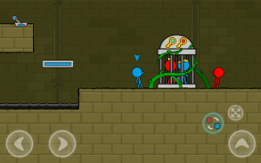 Red and Blue Stickman : Animation Parkour screenshot 15