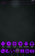 Purple and Black Icon Pack Free screenshot 14