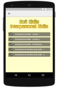 Soft Skills - Interpersonal Skills screenshot 0