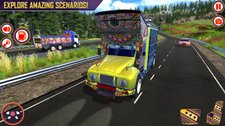 Pak Truck Fahrspiele screenshot 6