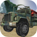 Army Trucker Transporter 3D Icon