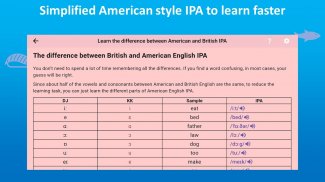 English IPA Chart screenshot 2