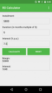 Recurring Deposit Calculator screenshot 2