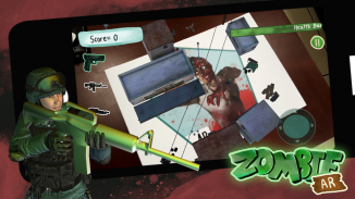 Zombie Augmented Reality Game (AR) screenshot 0