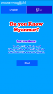 Do you Know Myanmar? screenshot 2