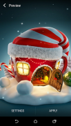 3D Christmas Live Wallpaper screenshot 1