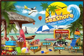 Challenge #196 Seashore Free Hidden Objects Games screenshot 2