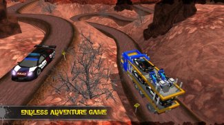 Off Road Police Transporter 3D screenshot 4