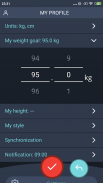 Gewichtstagebuch, BMI screenshot 3