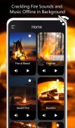 Crackling Fire Sounds: Relaxing Fireplace HD screenshot 6