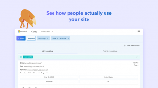 Microsoft Clarity screenshot 7
