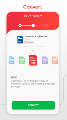 Pdf Converter Doc Ppt Xls Txt Word Png Jpg Wps 221 Download Android Apk Aptoide