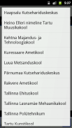 Kutsekoolide tunniplaan screenshot 1
